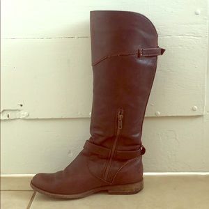 Frye brown leather boot